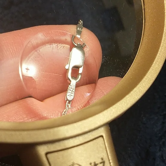 14k Italian white gold solid - Picture 8 of 8
